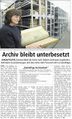 Westfälischer Anzeiger, 18. Dezember 2009