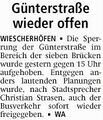 Westfälischer Anzeiger, 16. September 2011